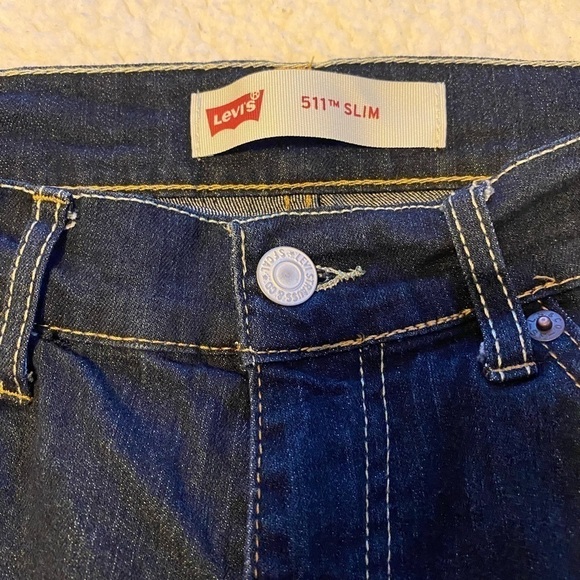 Levi’s 511 Slim Fit Jeans 28”x28” 6 Regular - Picture 2 of 7